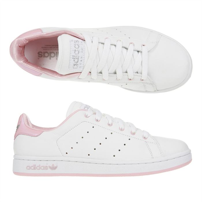 adidas stan smith blanche et rose